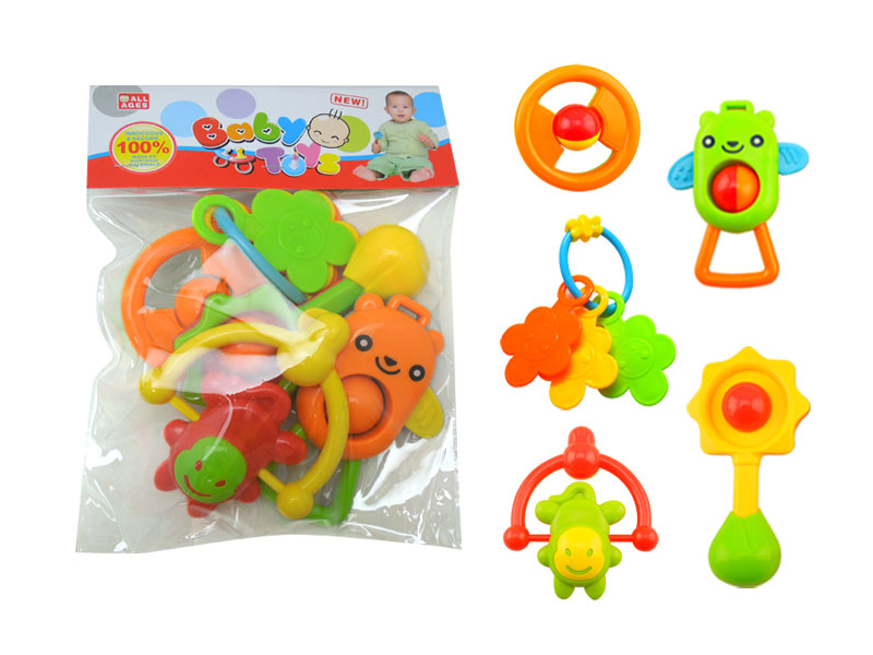 5PCS Baby Rattles
