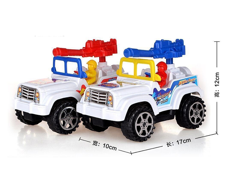 Friction Hummer Off-Road Vehicle