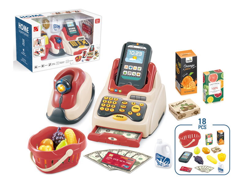 18PCS Luxury Cash Register Set