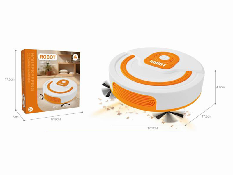 Home Appliance Simulation Sweeper(B/O Go And Bump)