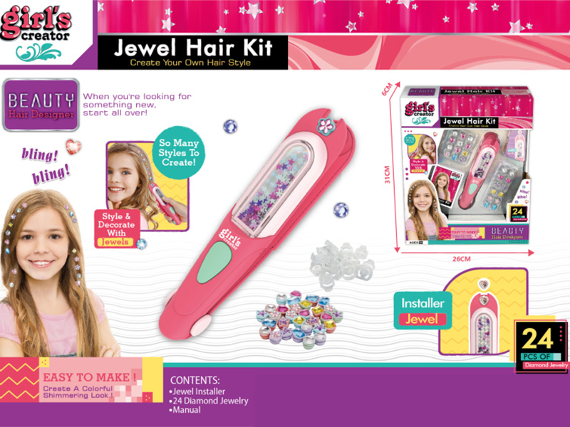 Jewel Hair Kit