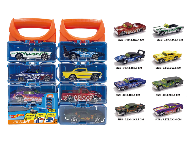 1:64 Hot Wheel Alloy Slide Car 4PCS