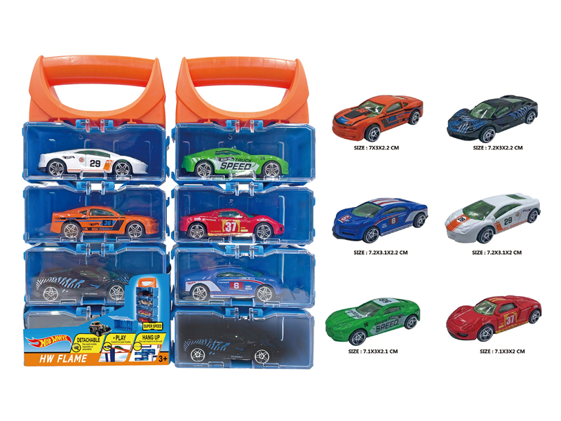 1:64 Hot Wheel Alloy Slide Car 4PCS