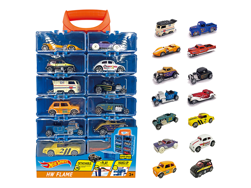 1:64 Hot Wheel Alloy Slide Car 14PCS