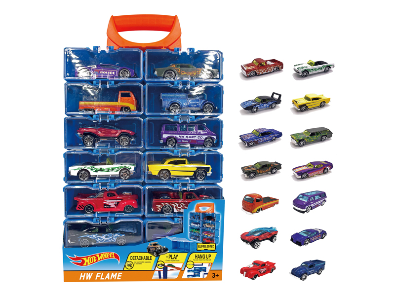 1:64 Hot Wheel Alloy Slide Car 14PCS