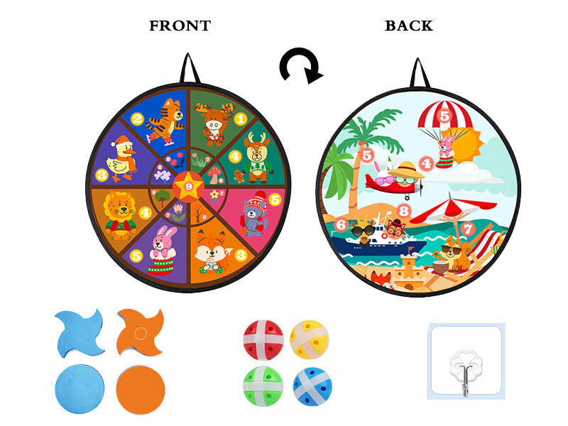 Forest Animal A+B Folding Target