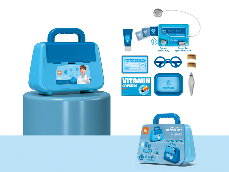 Carrying Case Doctor Toy Set