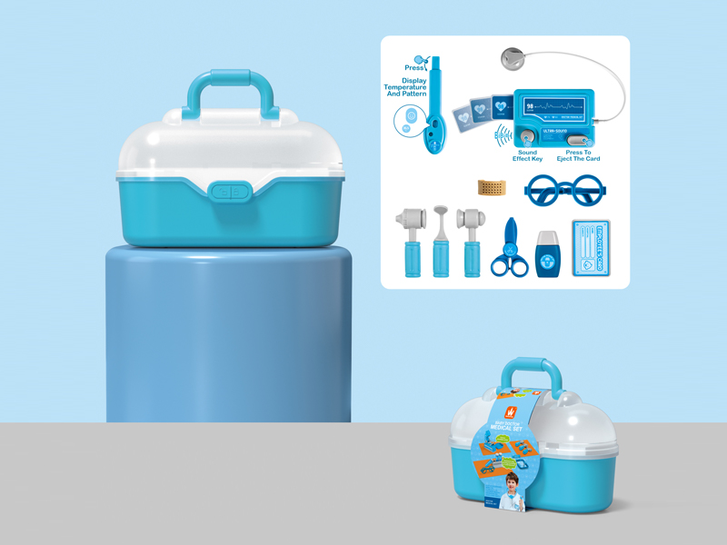 Carrying Case Doctor Toy Set
