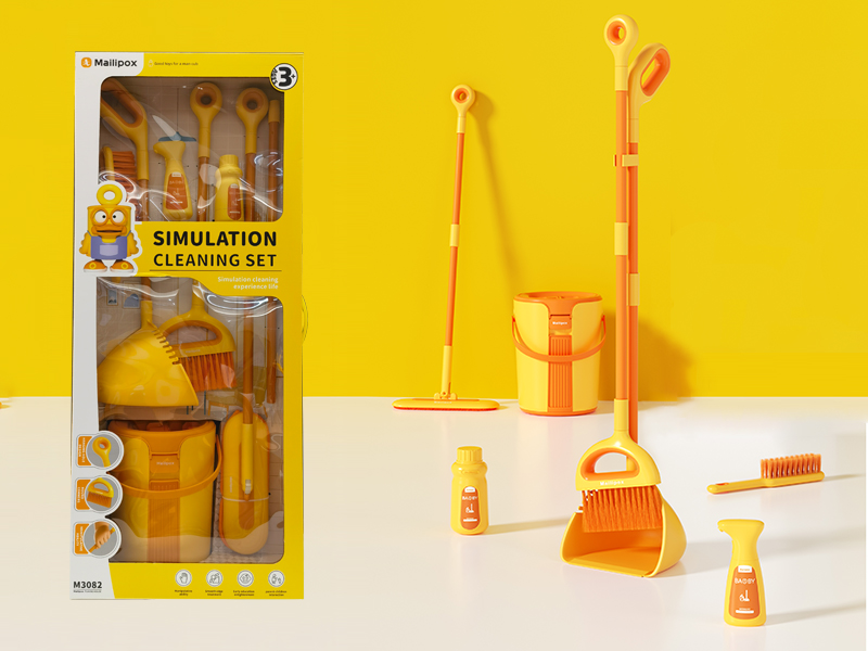 Simulated Cleaning Tools Set