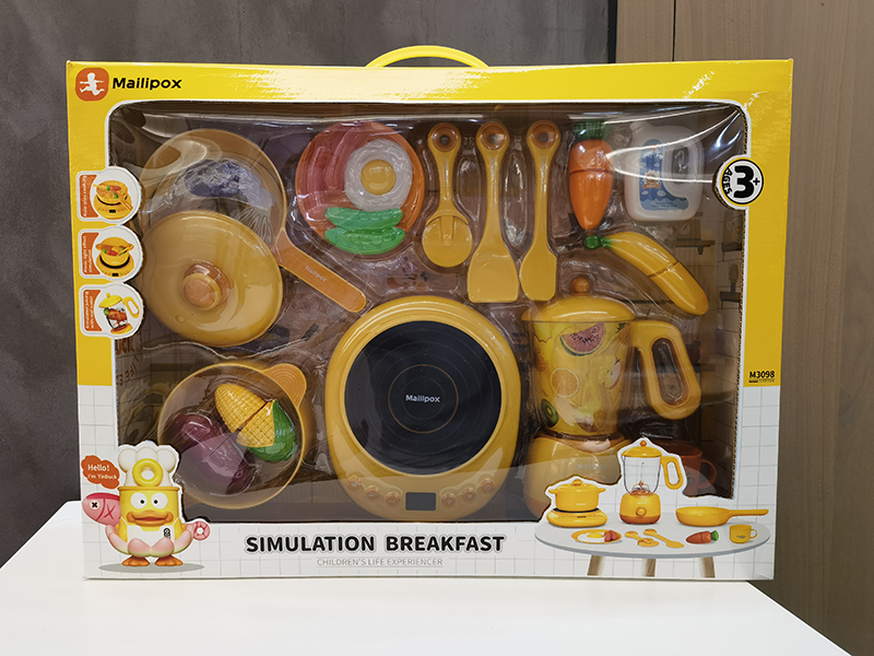 Simulation Cooking Kitchen Play Set