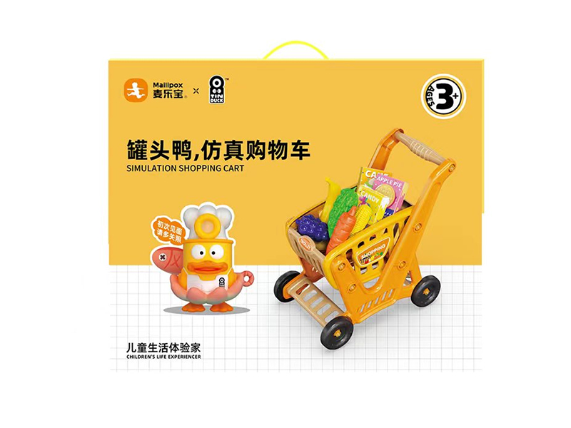 Simulation Shooping Cart Set