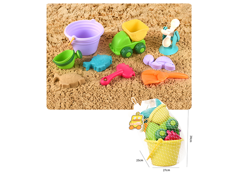 Sand Bucket Set 8pcs