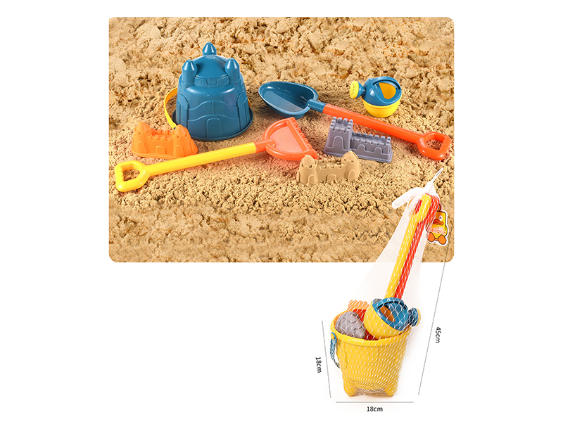 Sand Bucket Set 6pcs