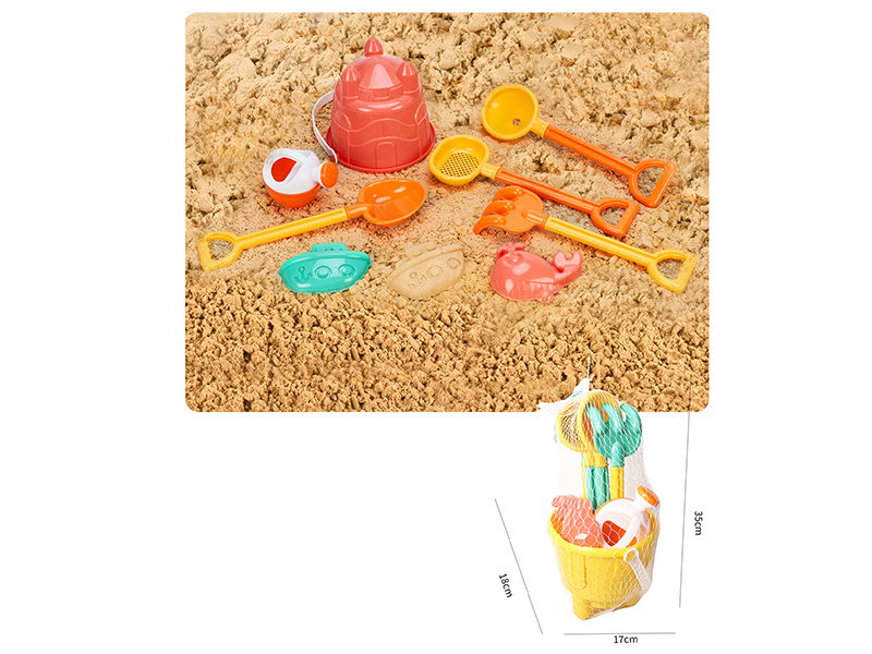 Sand Bucket Set 8pcs