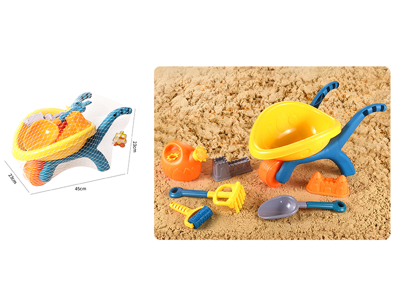 Beach Toy Truck Set 6pcs