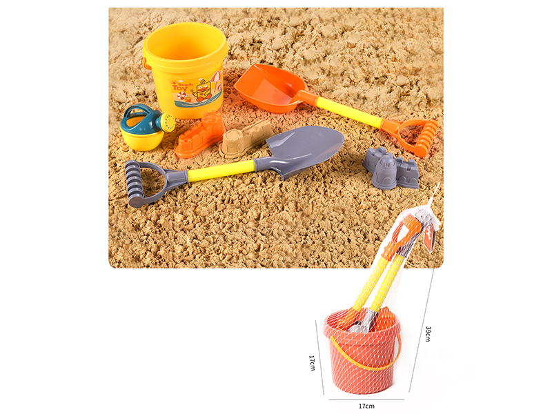 Sand Bucket Set 6pcs