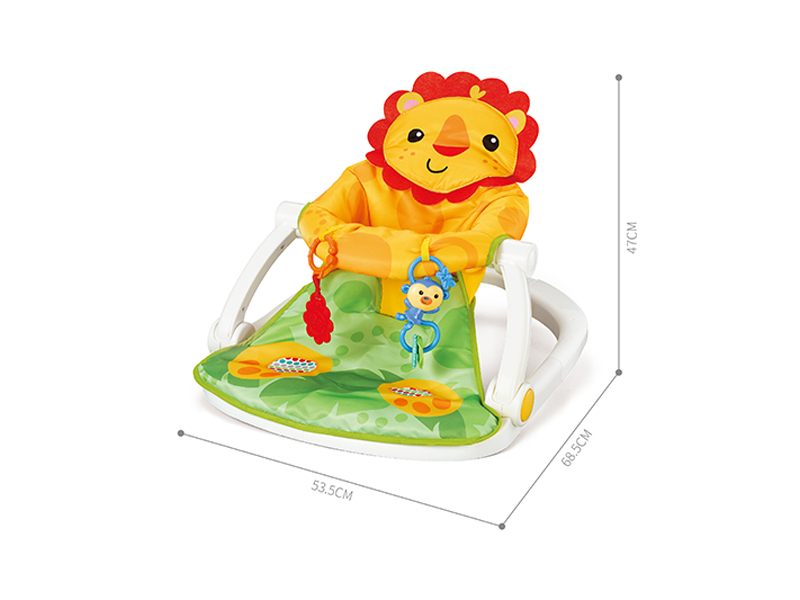 Portable Baby Floor Seat - Lion