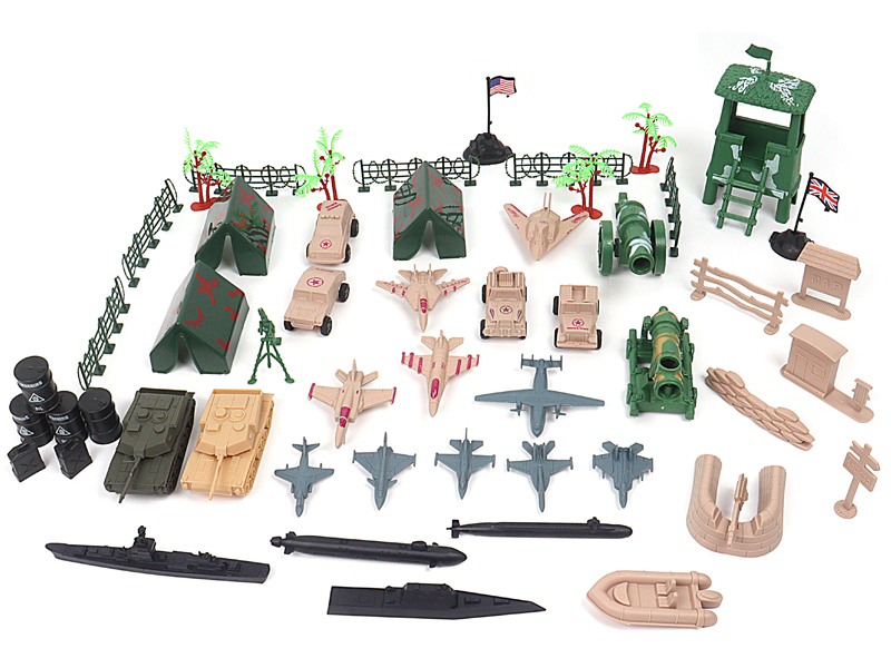Military Toy Set 56PCS