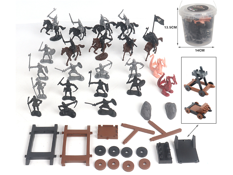 Ancient Soldier Set 49PCS