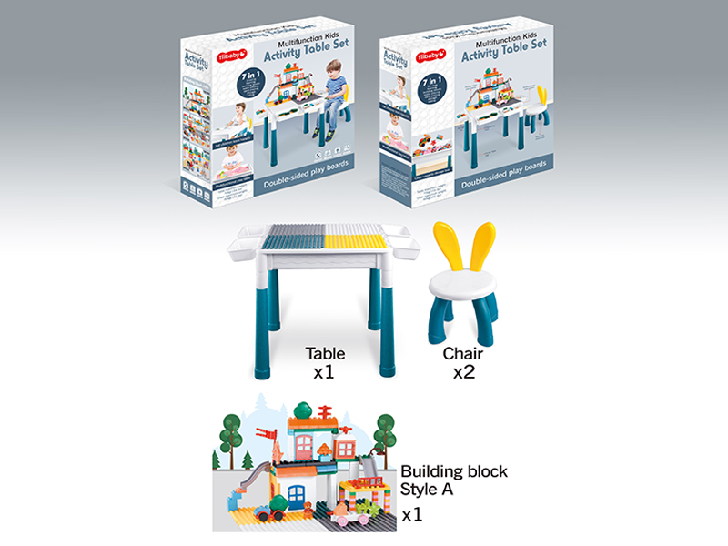 Large Particle Building Block Table