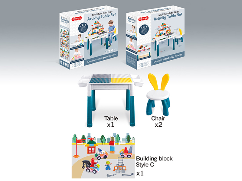 Large Particle Building Block Table