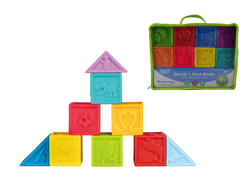 Soft Plastic Buliding Blocks