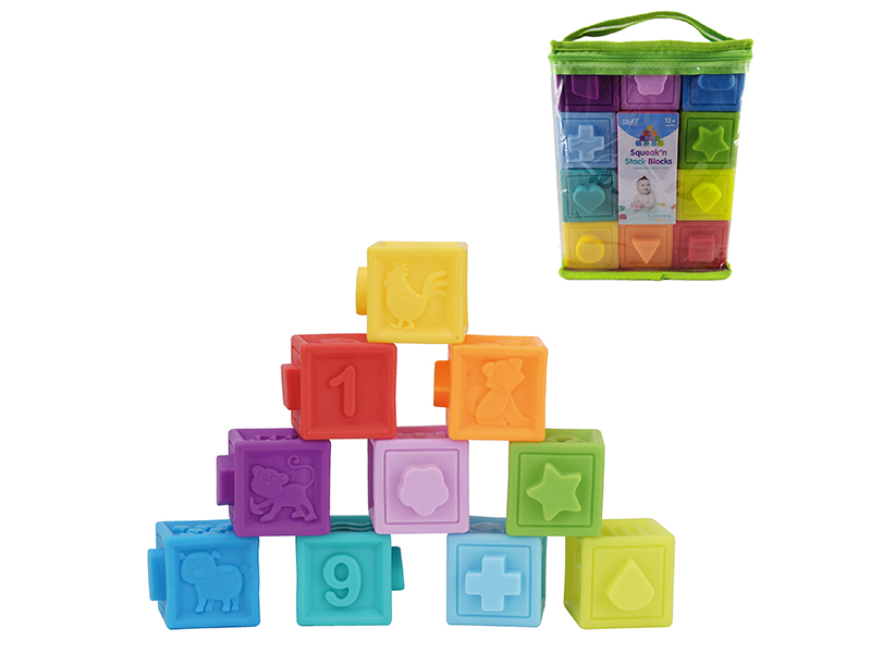 Soft Plastic Buliding Blocks