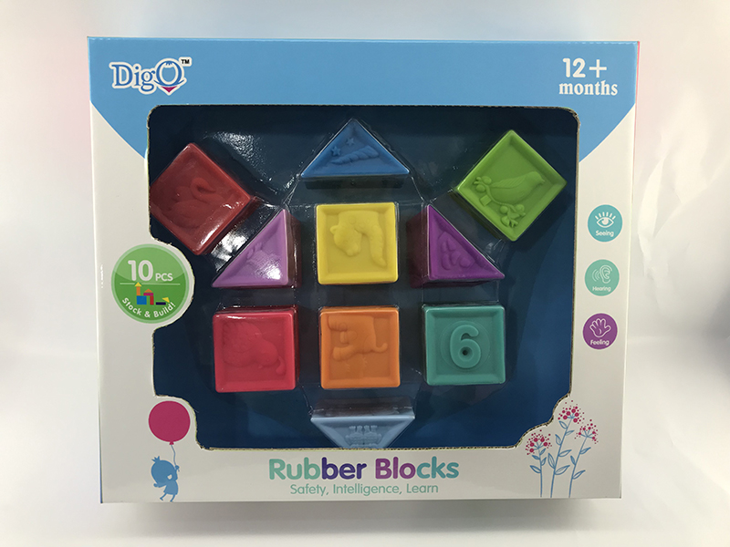 Soft Plastic Buliding Blocks