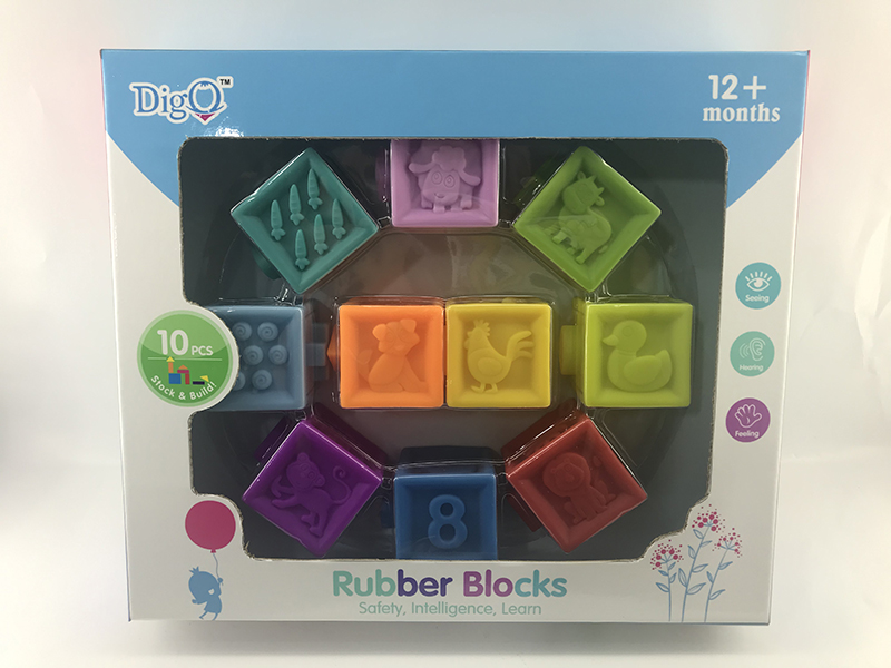 Soft Plastic Buliding Blocks