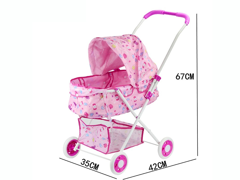 Large Size Iron Baby Stroller Toy