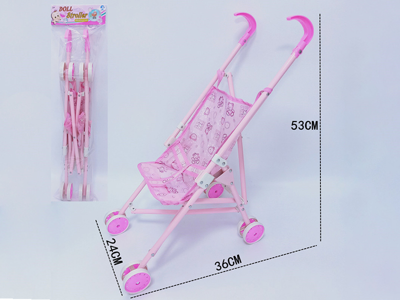 Iron Baby Stroller Toy With Safety Lock