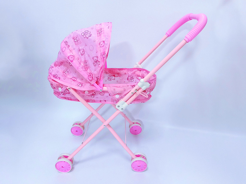 Iron Baby Stroller Toy With Safety Lock