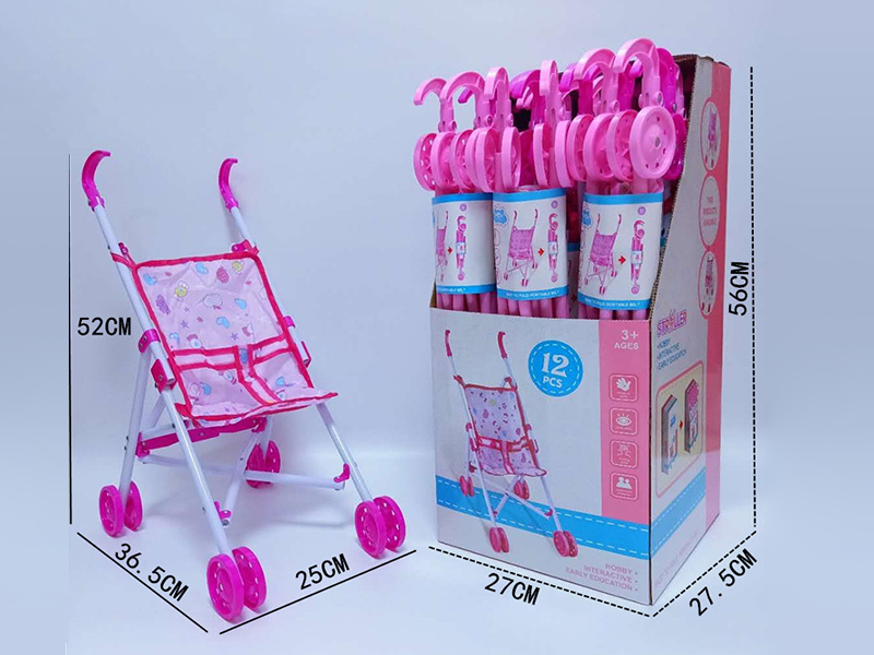 Plastics Baby Stroller Toy 12PCS