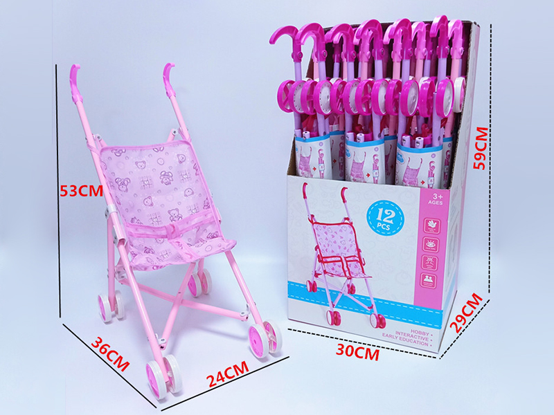 Iron Baby Stroller Toy 12PCS