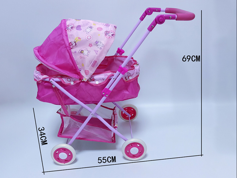 Large Size Iron Baby Stroller Toy