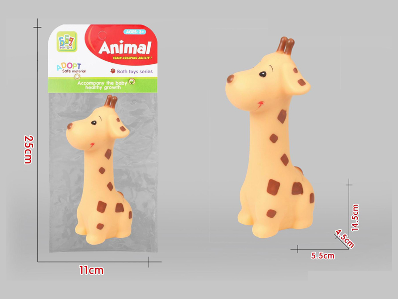 Vinyl Giraffe Toy