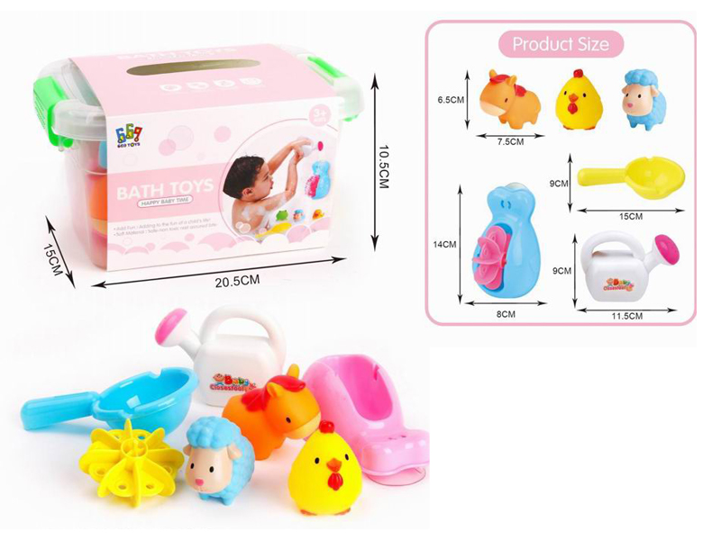 Vinyl Animal+Water Wheel