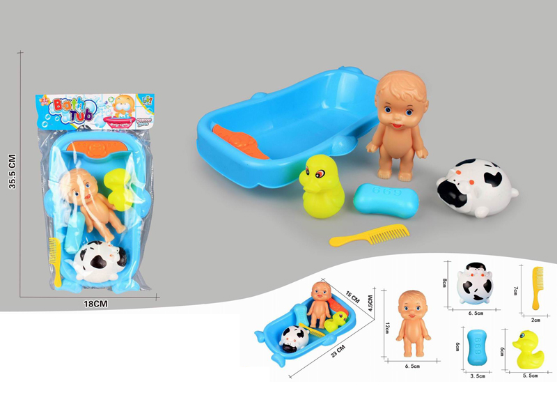 Bath Tub Toy Set
