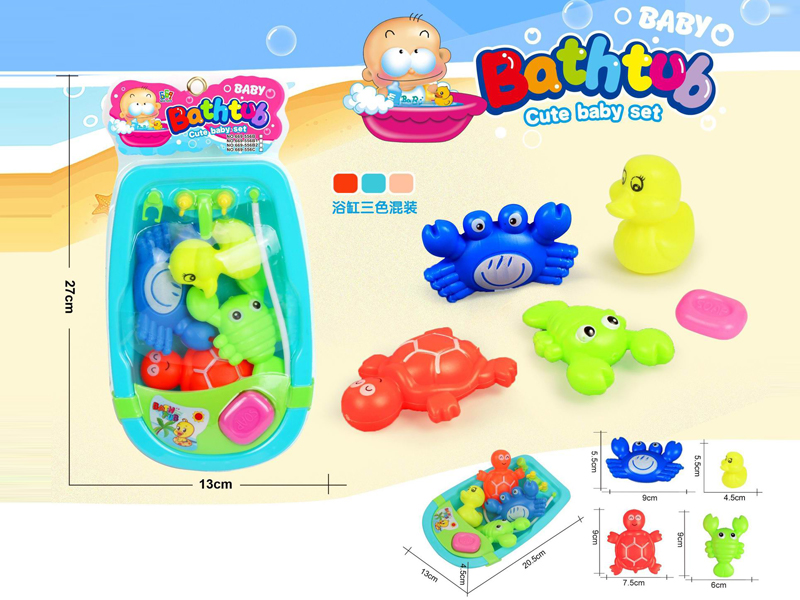 Bath Tub Toy Set