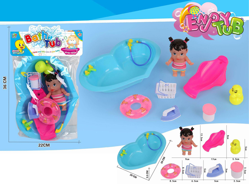 Bath Tub Toy Set