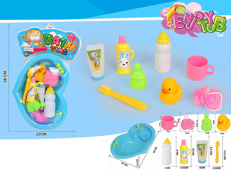 Bath Tub Toy Set