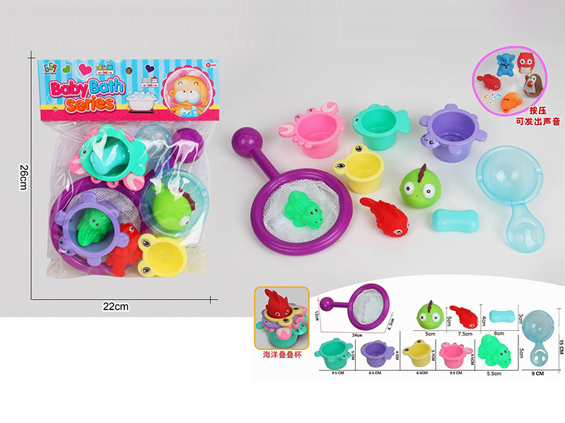 Bath Tub Toy Set