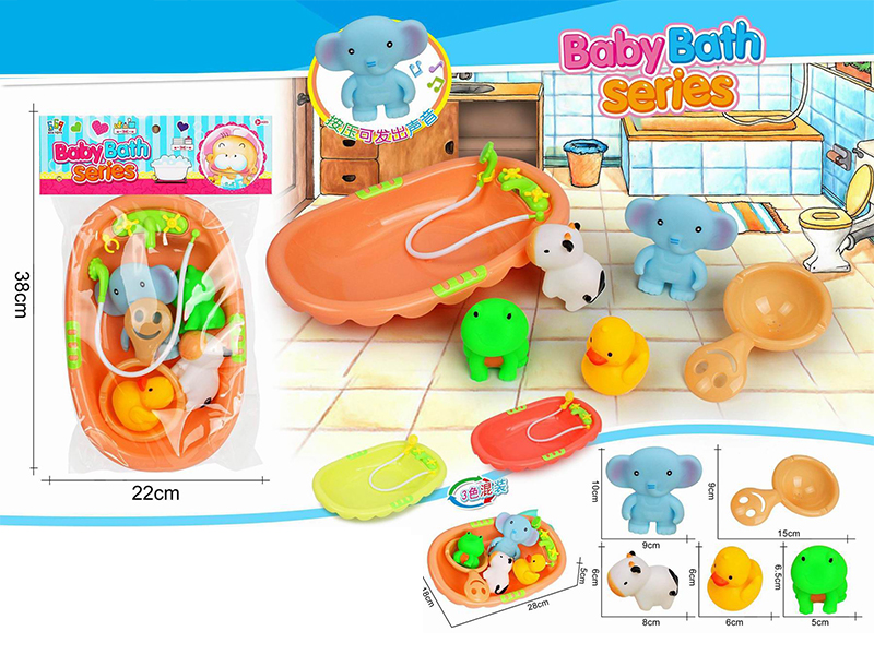 Bath Tub Toy Set