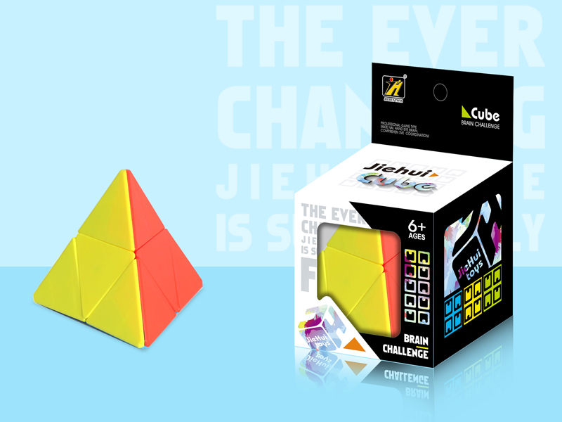 Second Order Pyramid Solid Color  Magic Cube