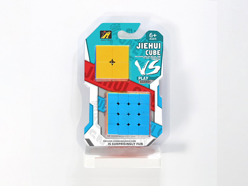 Fourth Order Solid Color  Magic Cube +Second-Order Solid Magic Cube