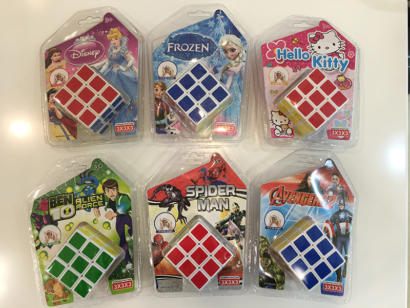 Third Order Rubik's Cube(6 Styles Mixed)