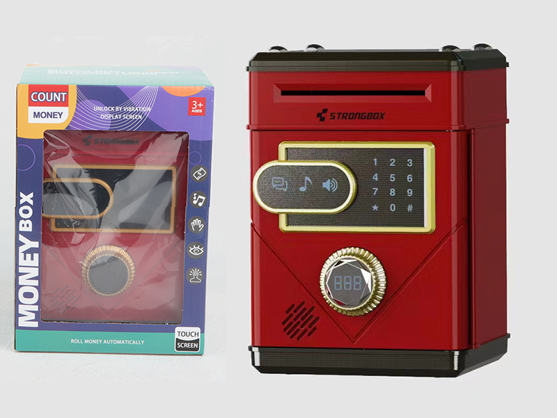 Touch Screen Piggy Bank(Red)