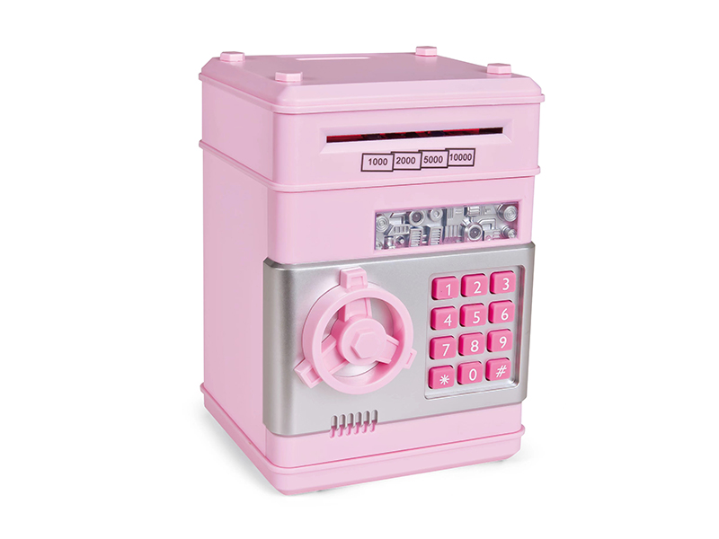 Light Pink Password Money Box