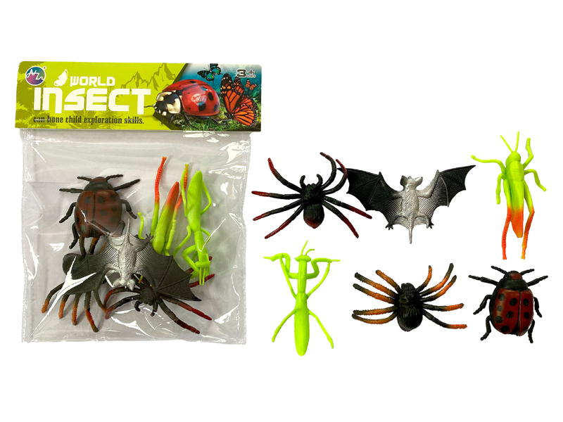 6PCS Insect Toy Set
