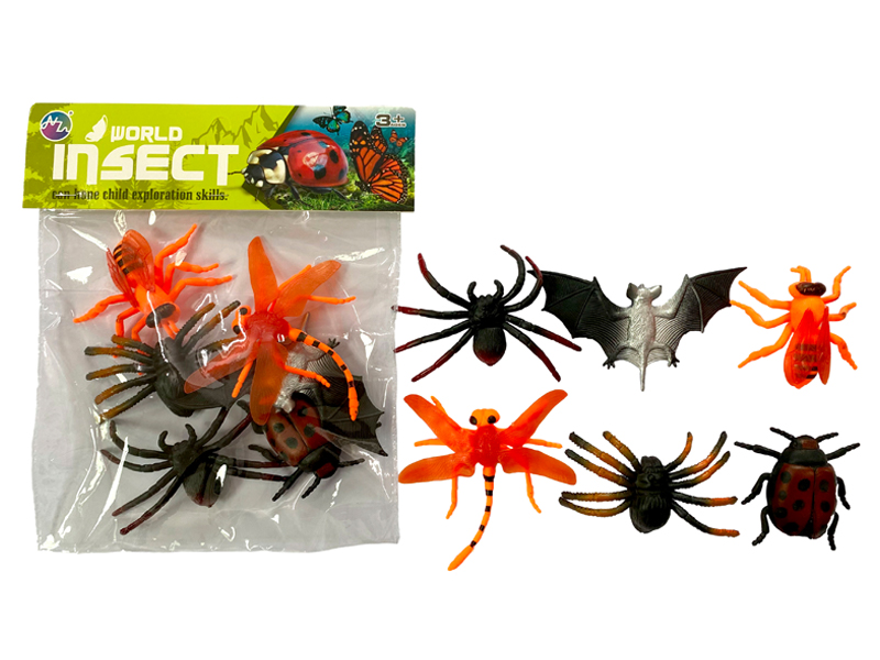 6PCS Insect Toy Set